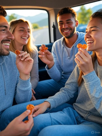 Road Trip Mushroom Gummies: Your Easy Wellness Buddy for Every Adventure