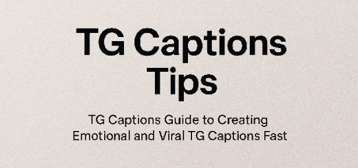 TG Captions Tips: TG Captions Guide to Creating Emotional and Viral TG Captions Fast