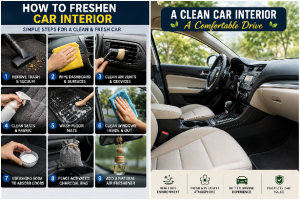 How to Freshen Car Interior for Lasting Fresh Cleanliness