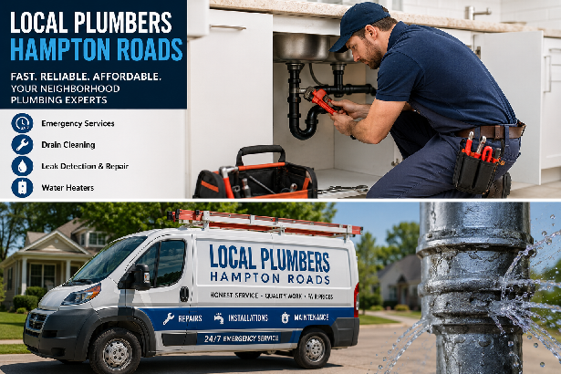 Local Plumbers Hampton Roads Trusted Fast Affordable Experts