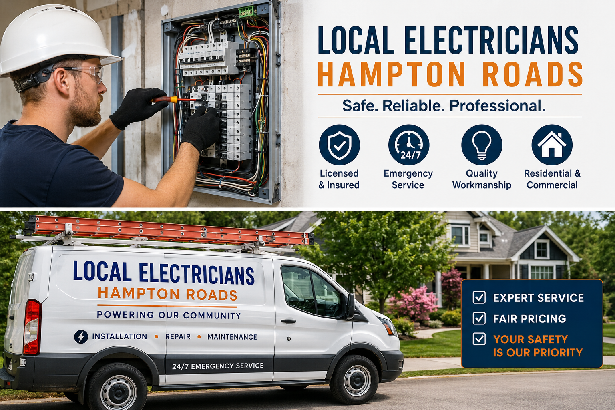 Local Electricians Hampton Roads Guide for Safe Home Electrical Services