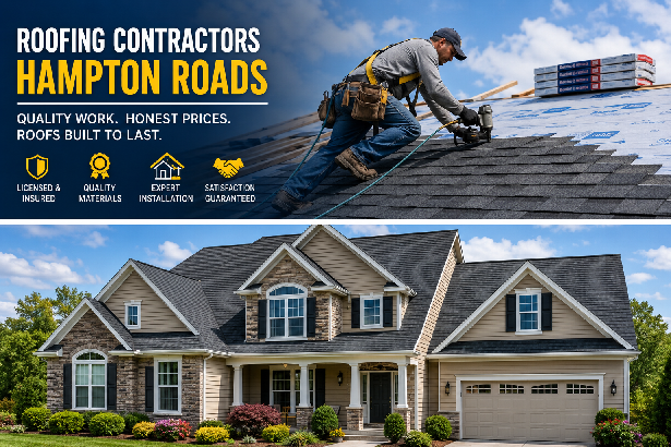 Roofing Contractors Hampton Roads for Reliable Roof Repair Services