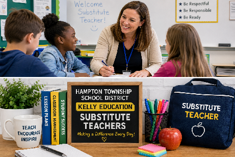 Hampton Township School District Kelly Education Substitute Teachers Guide