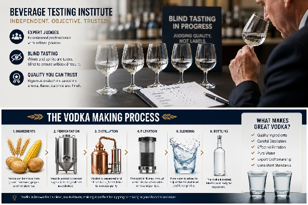 Beverage Testing Institute Best Vodkas Hampton Roads VA Guide