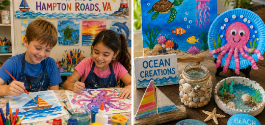 Art Projects for Kids Hampton Roads VA Creative Guide