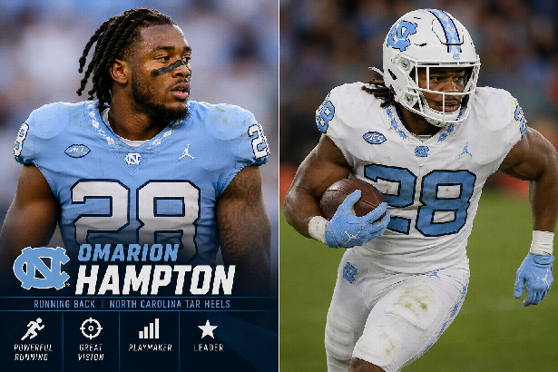 Omarion Hampton: Rising Star Dominating College Football Today