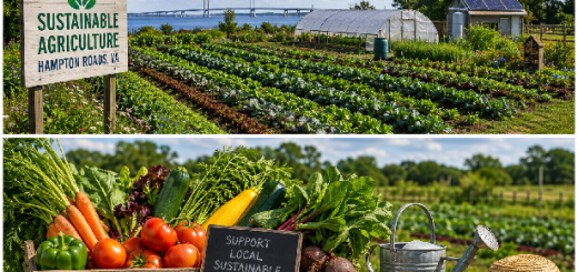Farming Sustainable Agriculture in Hampton Roads VA Guide