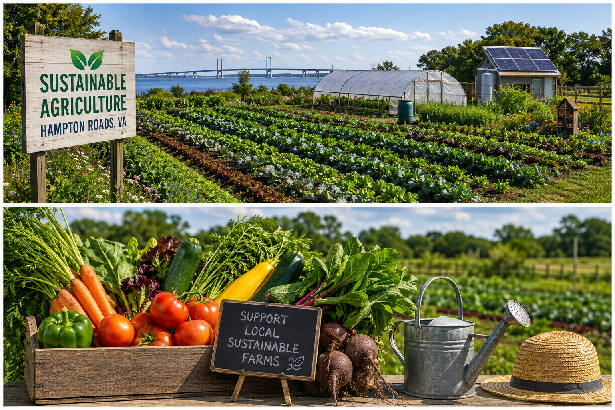 Farming Sustainable Agriculture in Hampton Roads VA Guide