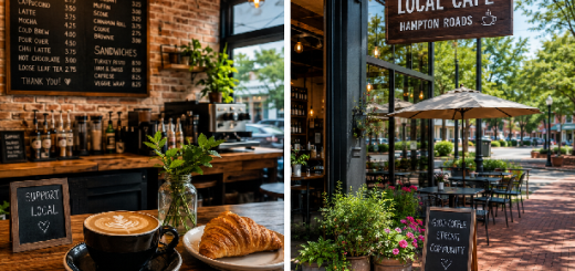 Local Cafes Hampton Roads Guide for Every Coffee Lover