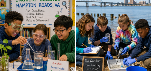Project-Based Inquiry Science Hampton Roads VA Learning Guide Today