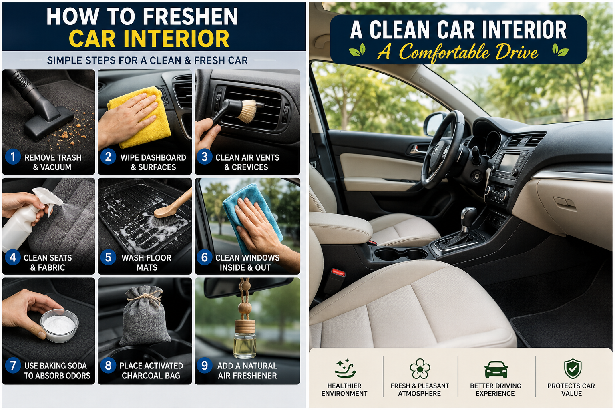 How to Freshen Car Interior for Lasting Fresh Cleanliness