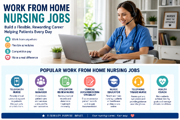 Work From Home Nursing Jobs Build Flexible Careers Today