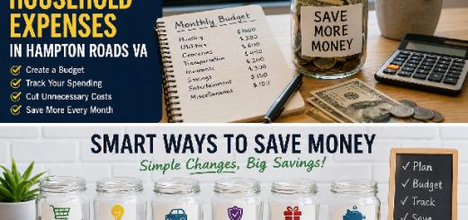 How to Reduce Household Expenses in Hampton Roads VA
