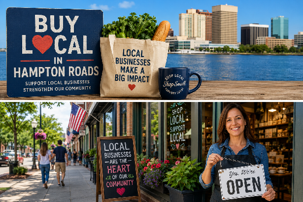 Buy Local in Hampton Roads Strengthens Communities Every Single Day