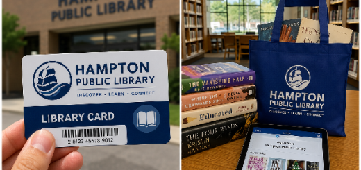 Hampton Library Card Guide for Books and Digital Access
