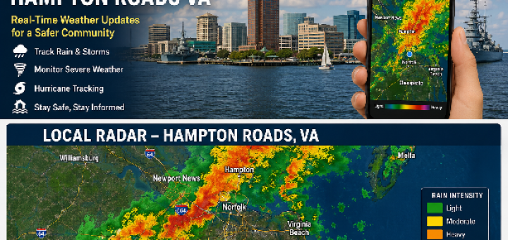 Local Radar Hampton Roads VA Weather Updates and Safety