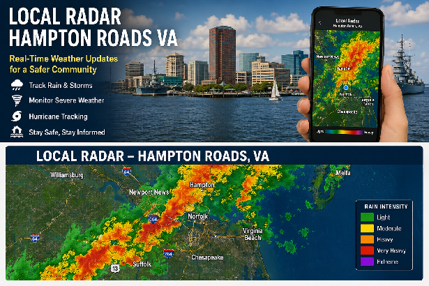 Local Radar Hampton Roads VA Weather Updates and Safety