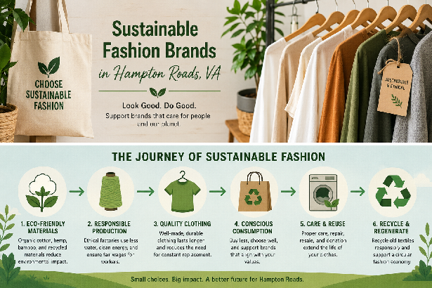 Sustainable Fashion Brands in Hampton Roads VA Complete Guide