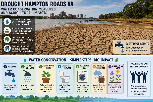 Drought Hampton Roads VA Solutions for Water Security Today