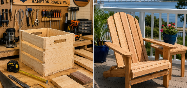 Woodworking Projects Hampton Roads VA: Easy DIY Ideas Today