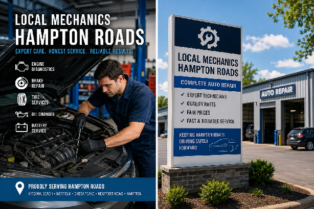 Local Mechanics Hampton Roads: Trusted Auto Repair Experts Nearby