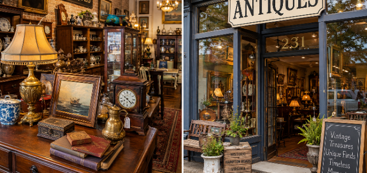 Antique Stores Hampton Roads Guide for Vintage Treasure Hunting