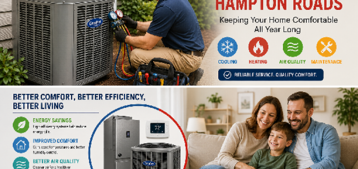 HVAC Companies Hampton Roads Keep Homes Comfortable Year-Round