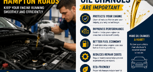 Oil Change Hampton Roads Keeps Your Engine Running Smoothly